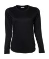 Dames T-shirt Lange Mouw Tee Jays 590 Black